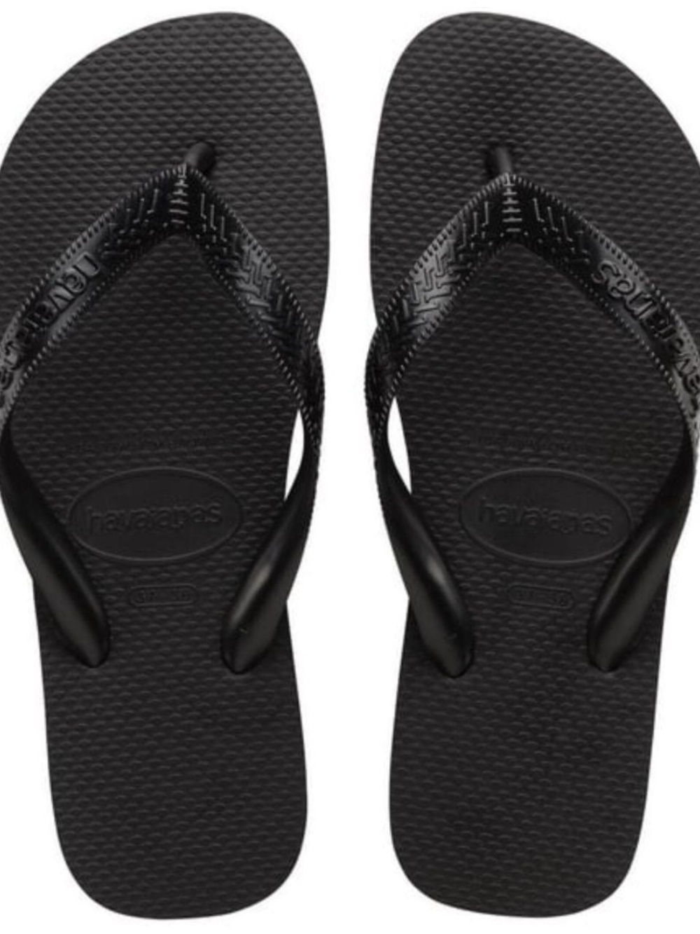Havaianas Black Flip-Flops Size 43/44 US 11/12